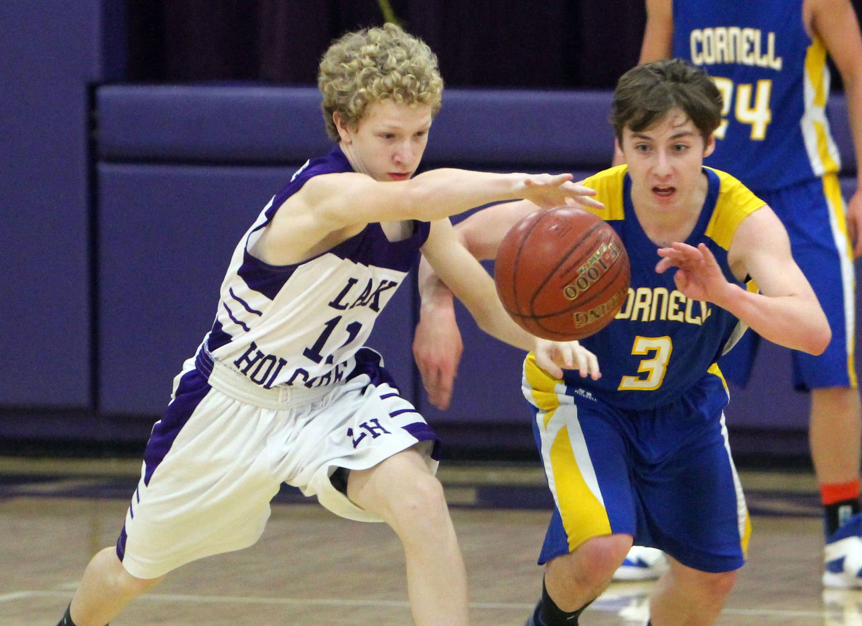 Cornell at Lake Holcombe boys basketball 12-4-18